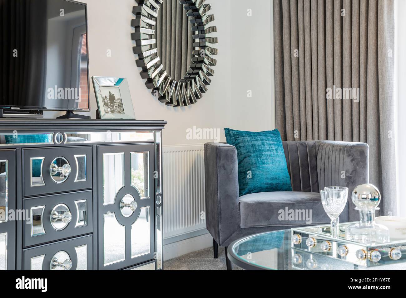 View of Living Room Interior Photography, Interior Design Stock Photo - Alamy