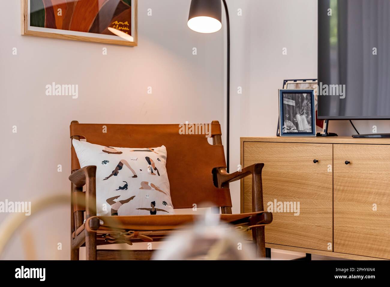 View of Living Room Interior Photography, Interior Design Stock Photo - Alamy