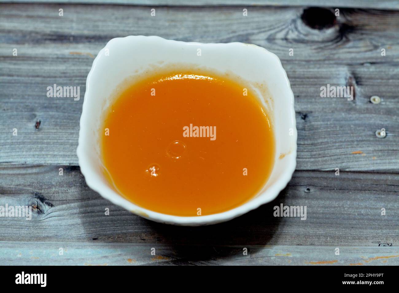 Ramadan sweet Arabian dessert recipe made from Qamar AlDin (dried and