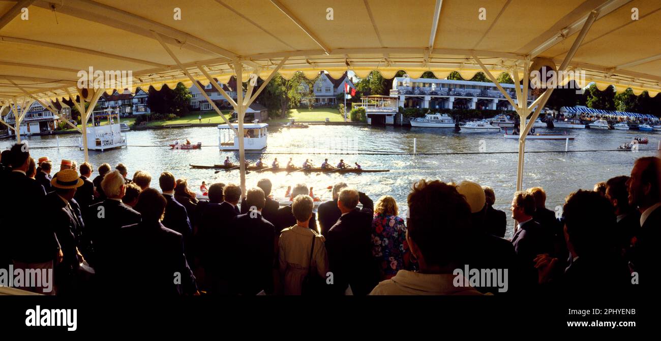 Henley Royal Regatta rowing event on the River Thames Stock Photo Alamy