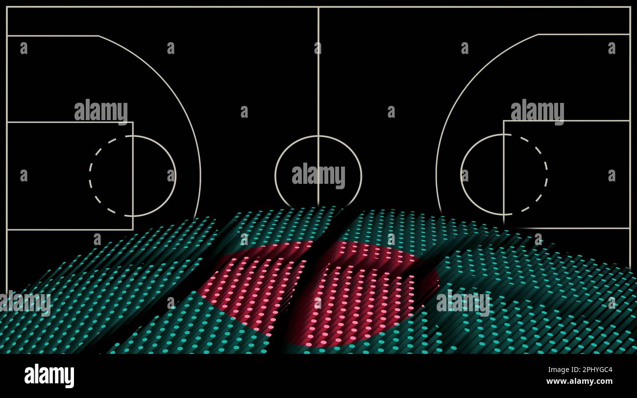 Bangladesh Basketball court background, Basketball Ball, Black