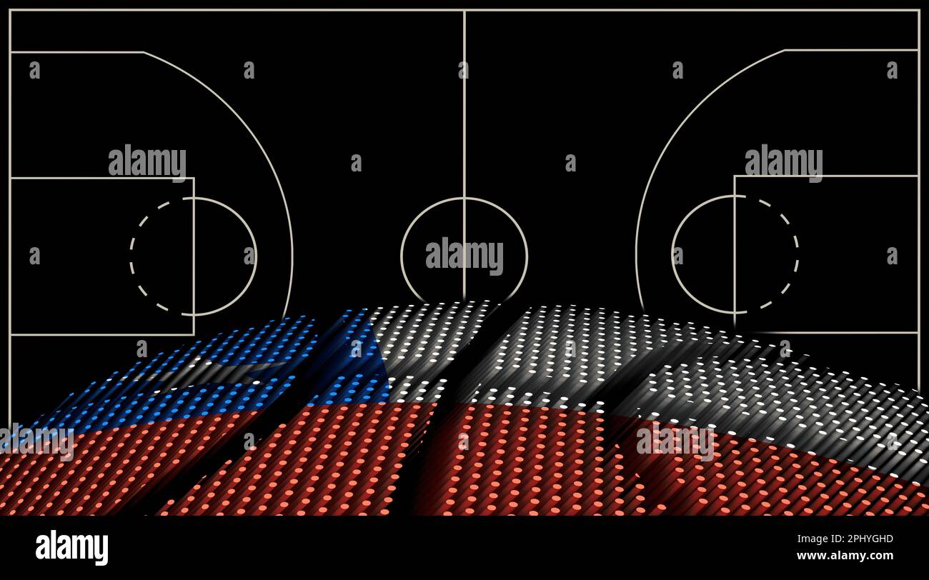Chile Basketball court background, Basketball Ball, Black background