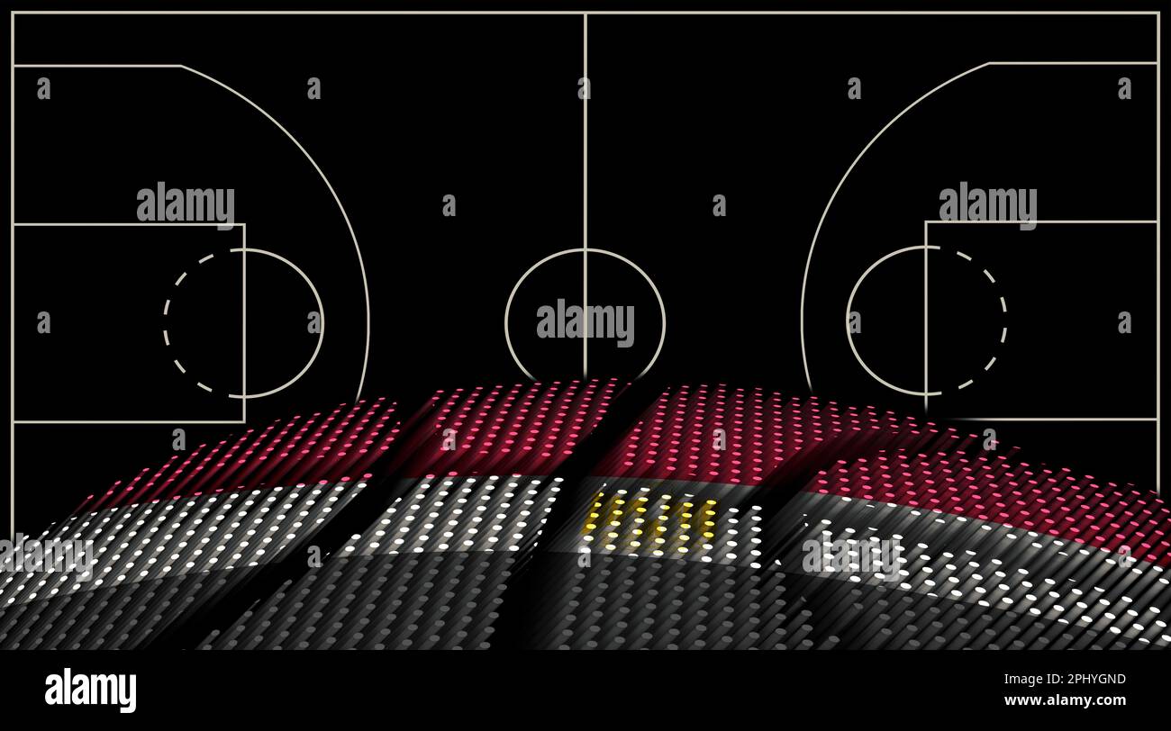 Egypt Basketball court background, Basketball Ball, Black background