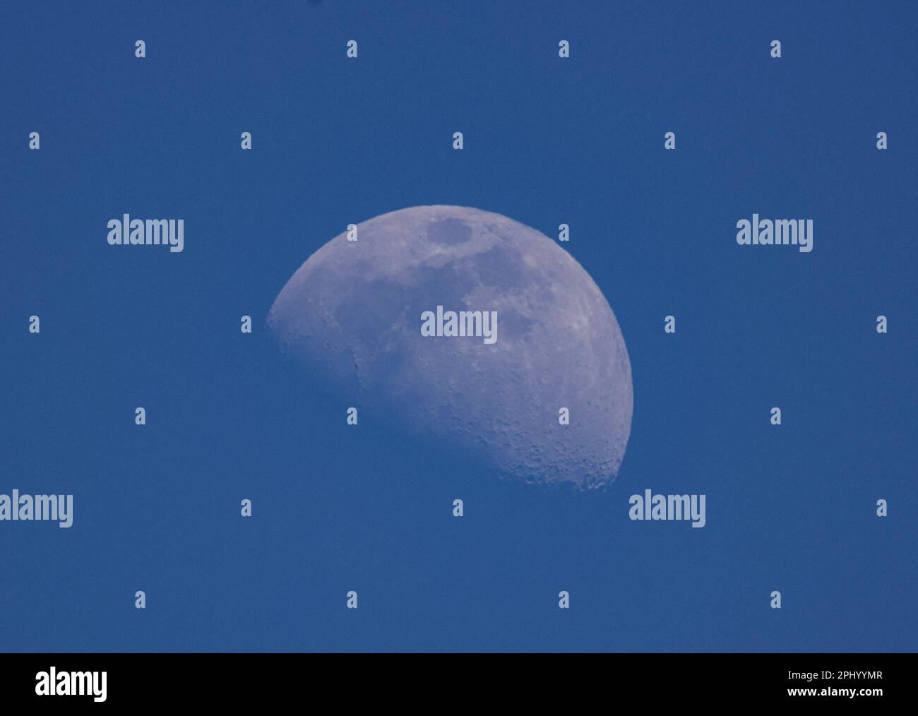 The moon's waxing gibbous phase is a breathtaking sight to behold. As