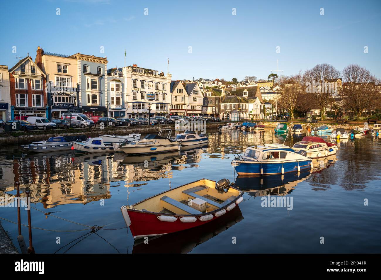 Dartmouth Boat Float Stock Photo Alamy