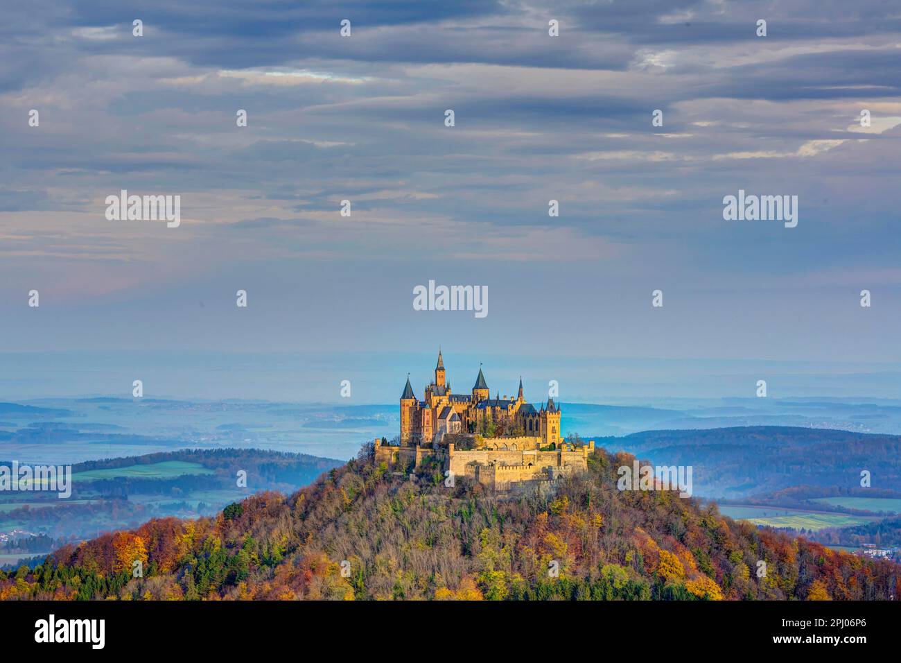 Hohenzollern Castle, Ancestral Castle Of The Prussian Royal And German 