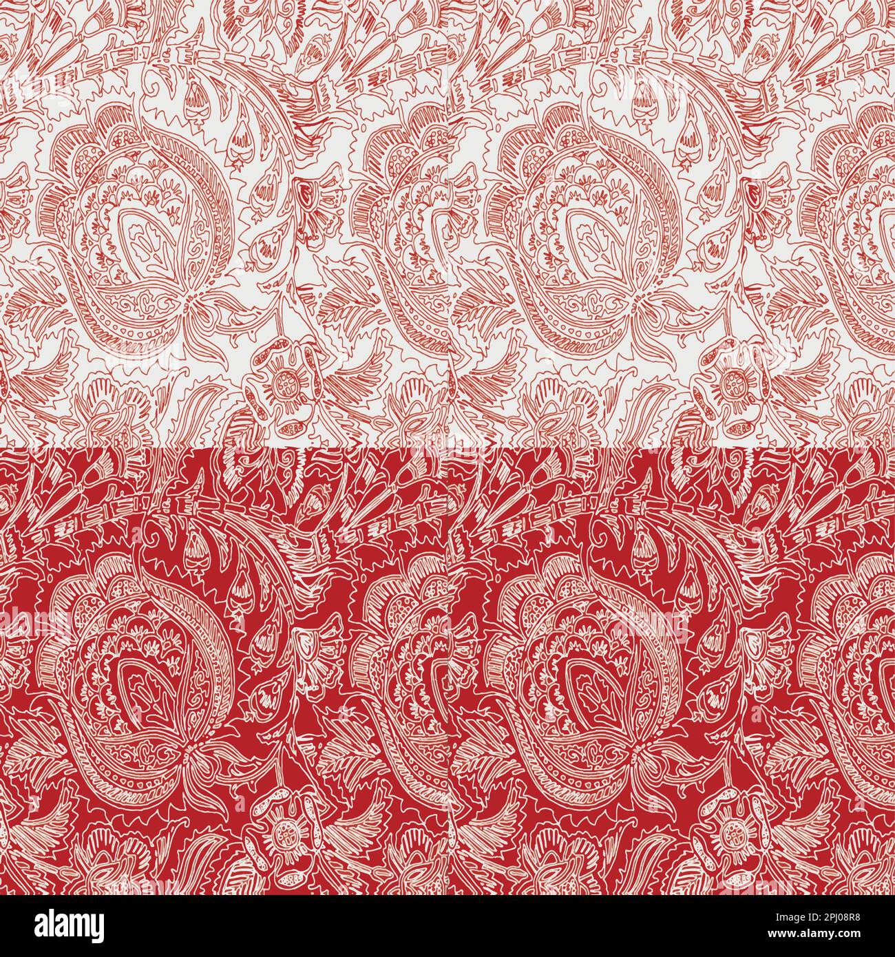 Textile Design For Graphic Designer Use In Multi Purpose Stock Vector