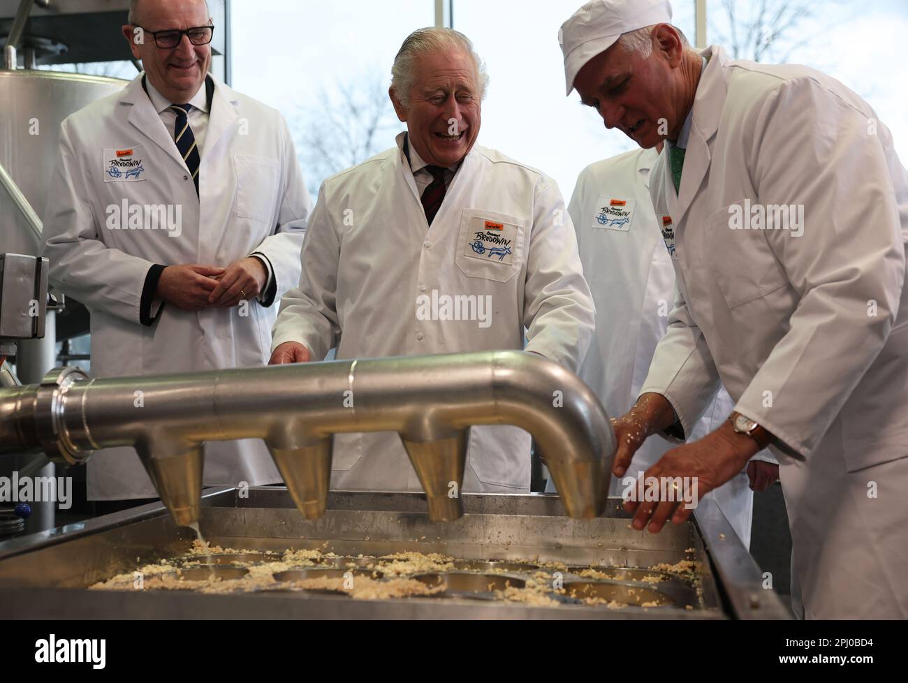 Brodowin, Germany. 30th Mar, 2023. King Charles III of Great Britain (m