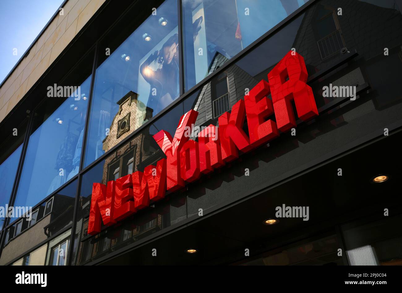 NewYorker, New Yorker, Department shop chain, Mainz, Rhineland-Palatinate, Germany Stock Photo