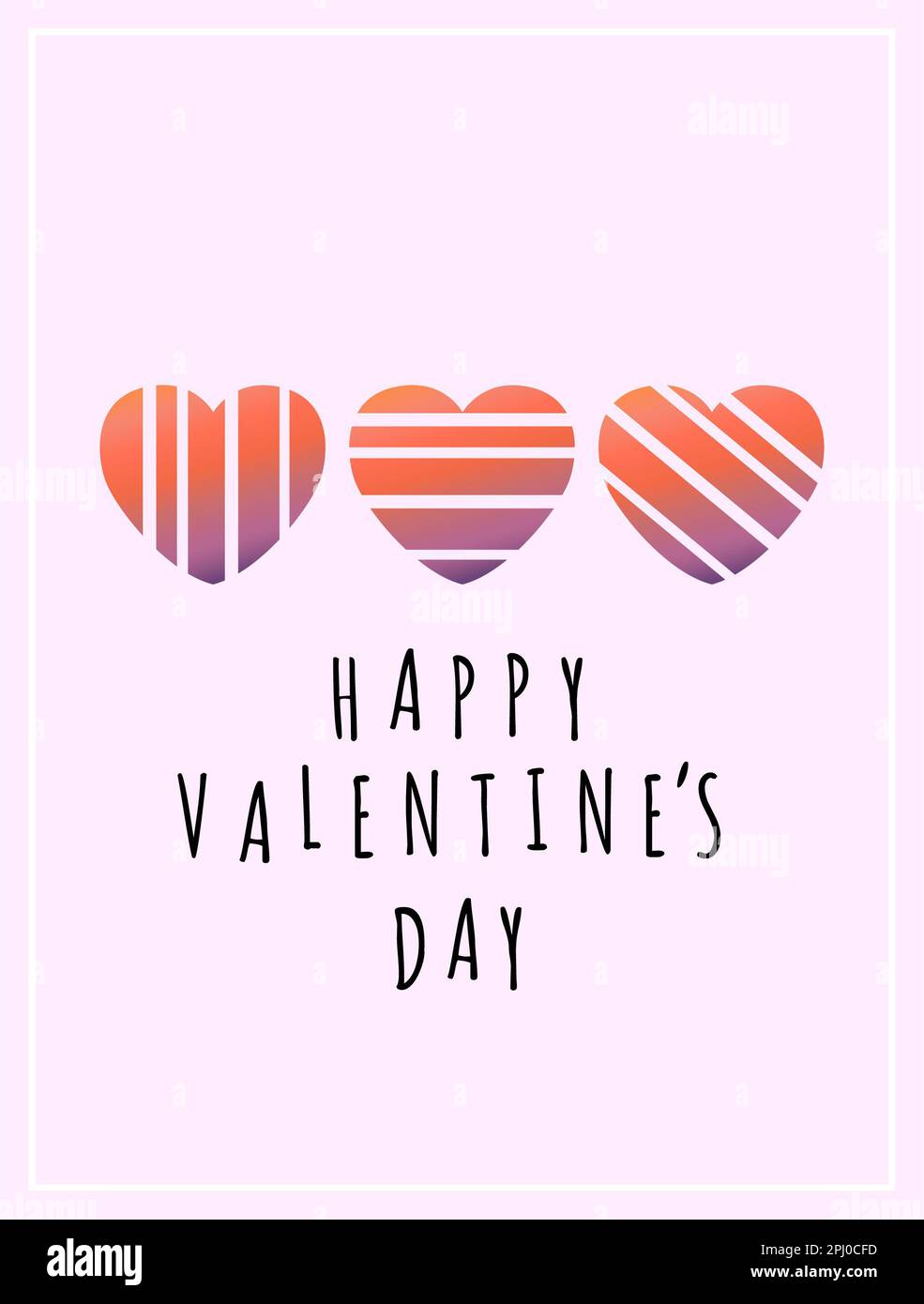 Happy Valentine's Day Envelope with Paper Hearts Flying Away. Vector ...