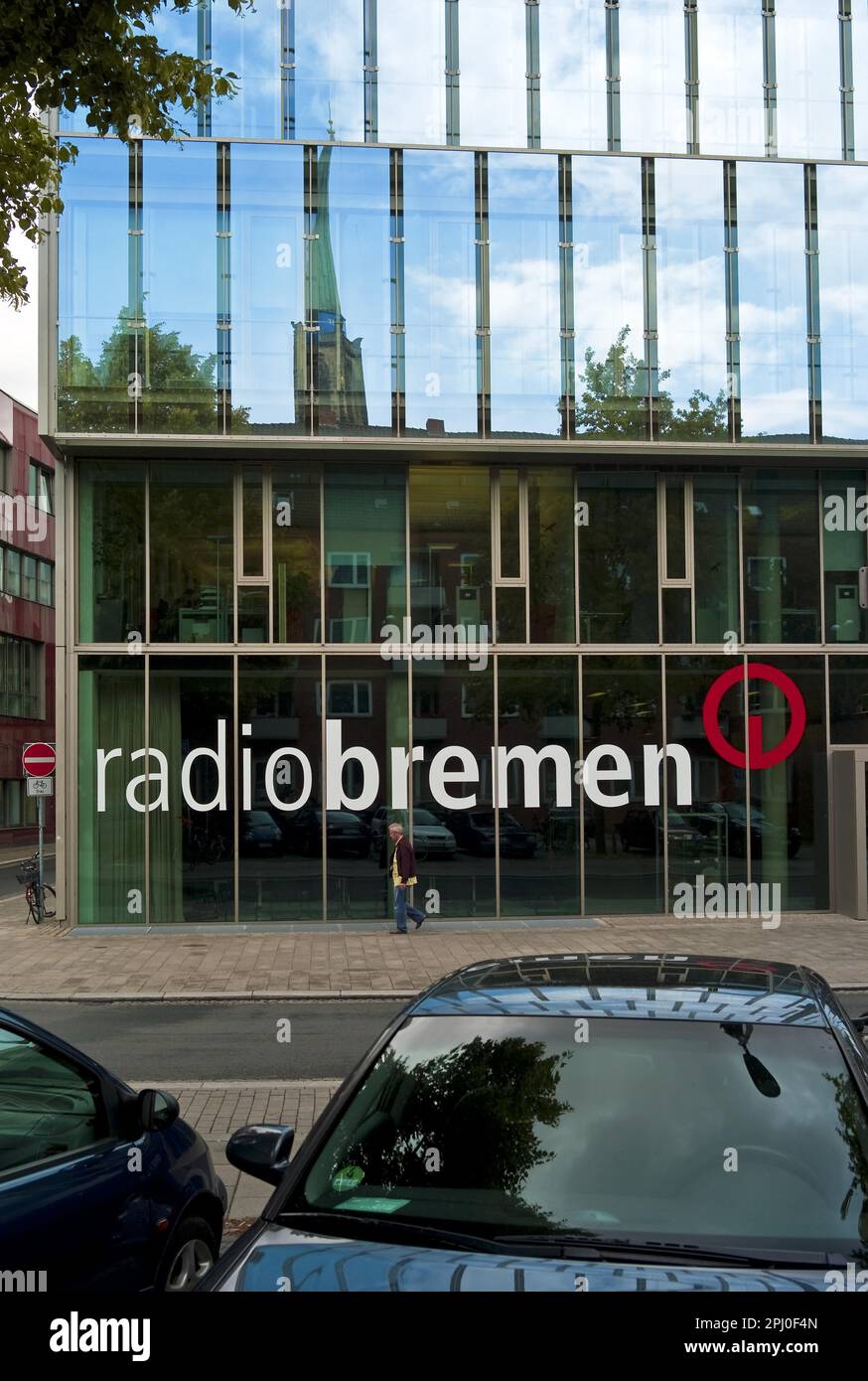 The Radio Bremen building, Germany Stock Photo