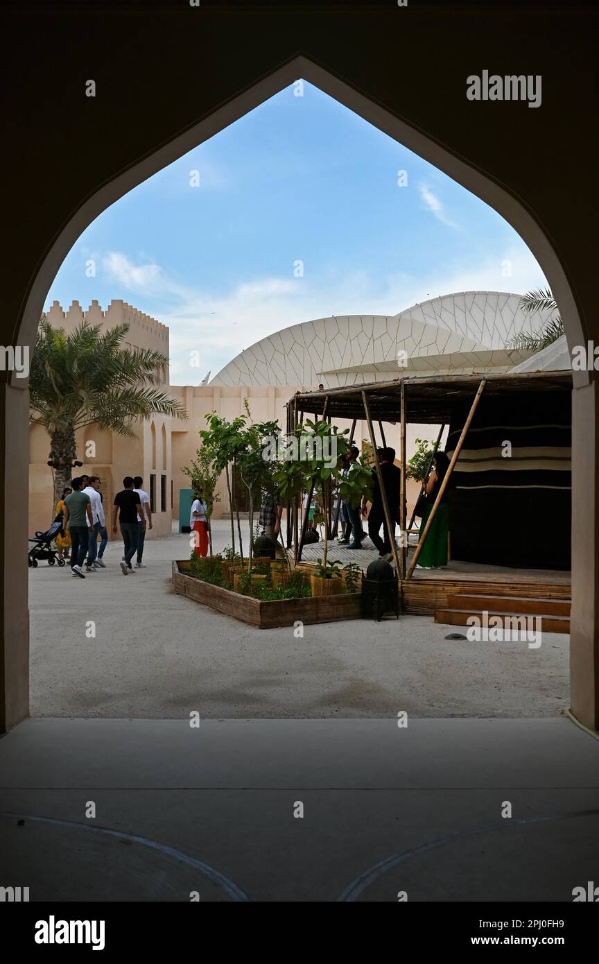 The old palace of Sheikh Abdullah bin Jassim Al Thani on the grounds of