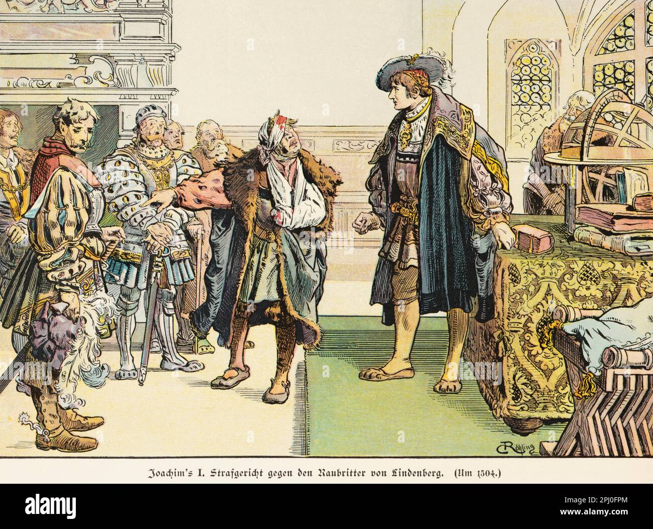 Elector Joachim I, Criminal Court against the Robber Baron of