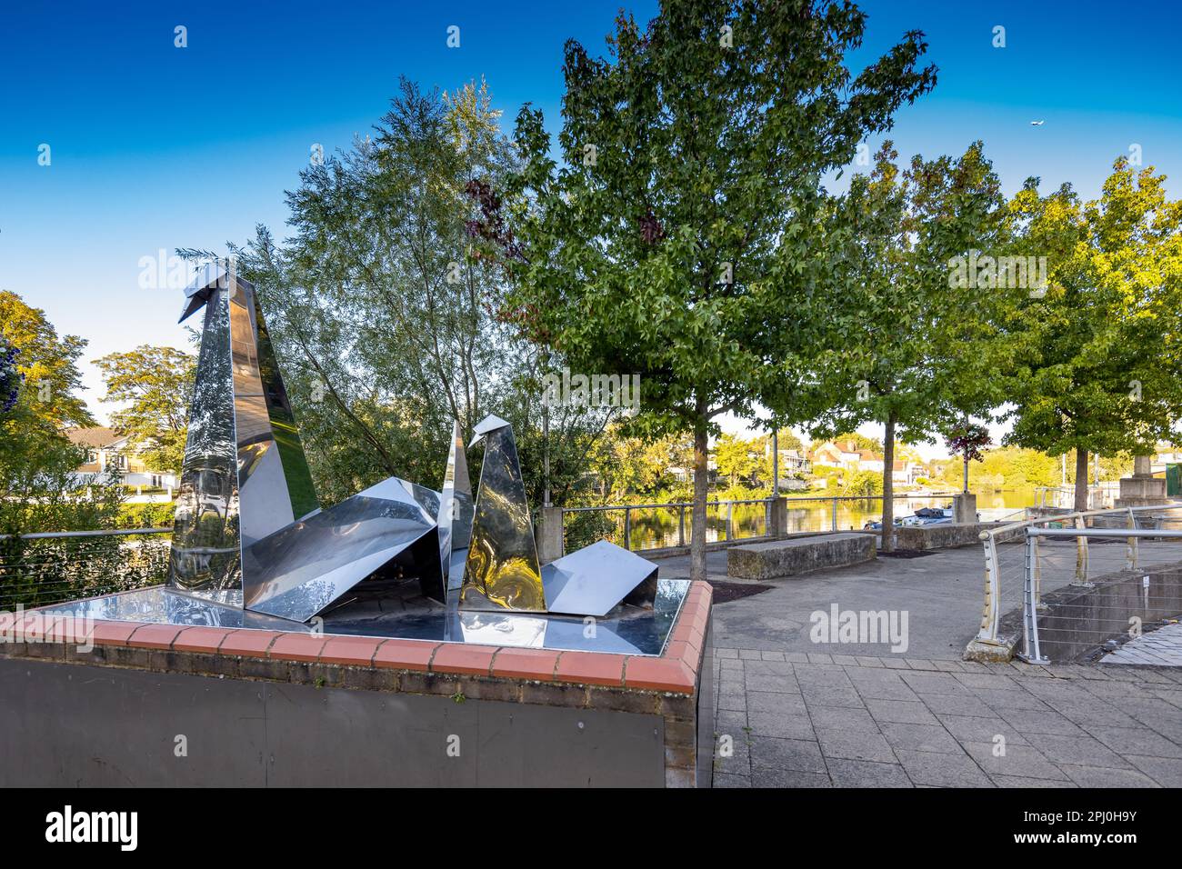 StainesuponThames local area photography Stock Photo Alamy