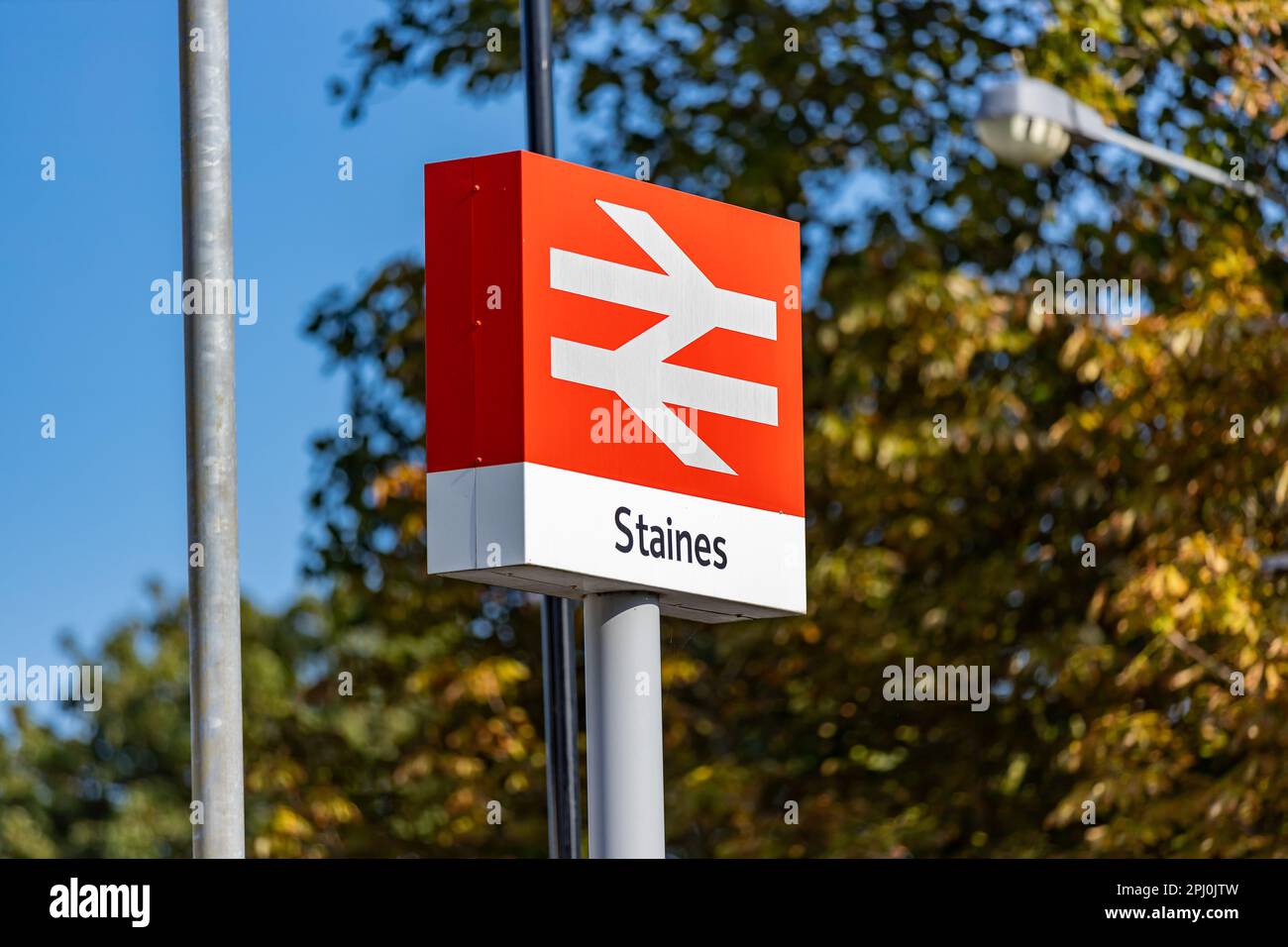 Staines upon Thames, London, England, UK Local Area photography Stock