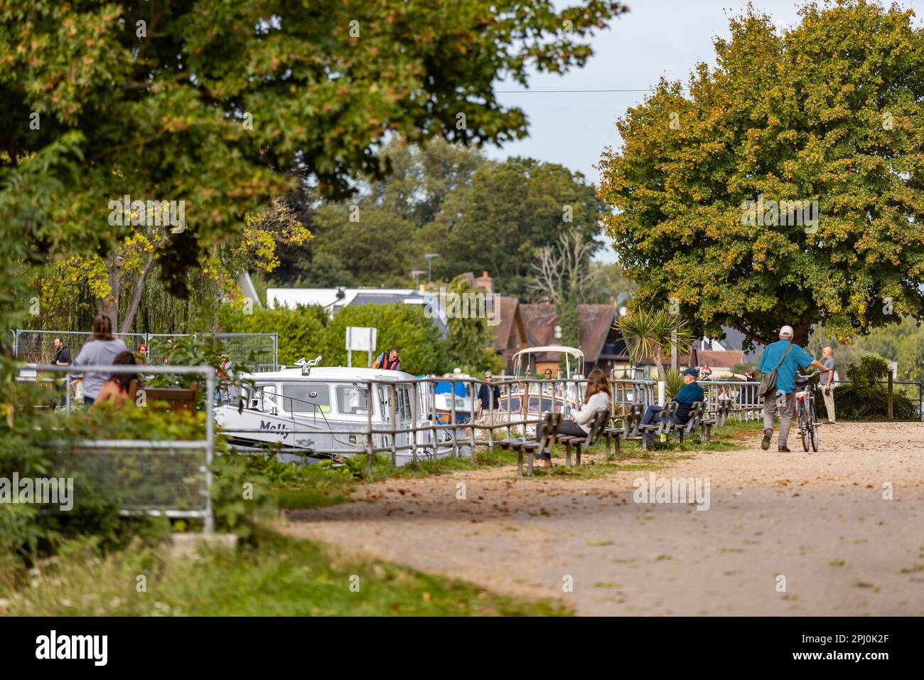 Staines upon Thames, London, England, UK Local Area photography Stock