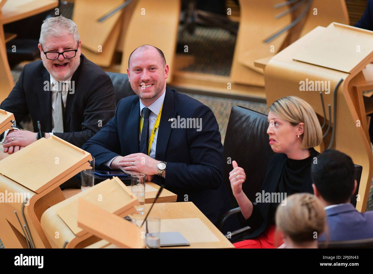 Edinburgh Scotland, UK 30 March 2023. Neil Gray joins the as