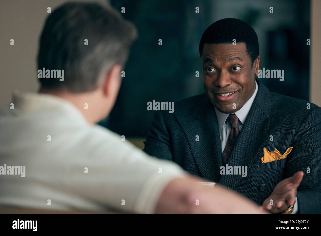 Matt Damon, Chris Tucker, "Air" (2023). Photo credit Ana Carballosa