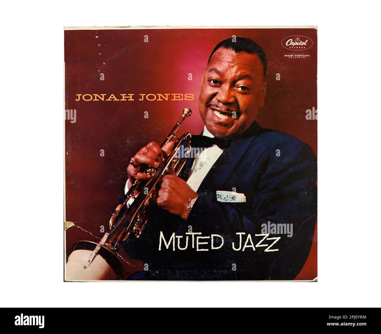 Jonah Jones Muted Jazz Vintage Jazz Music Vinyl Record Stock Photo
