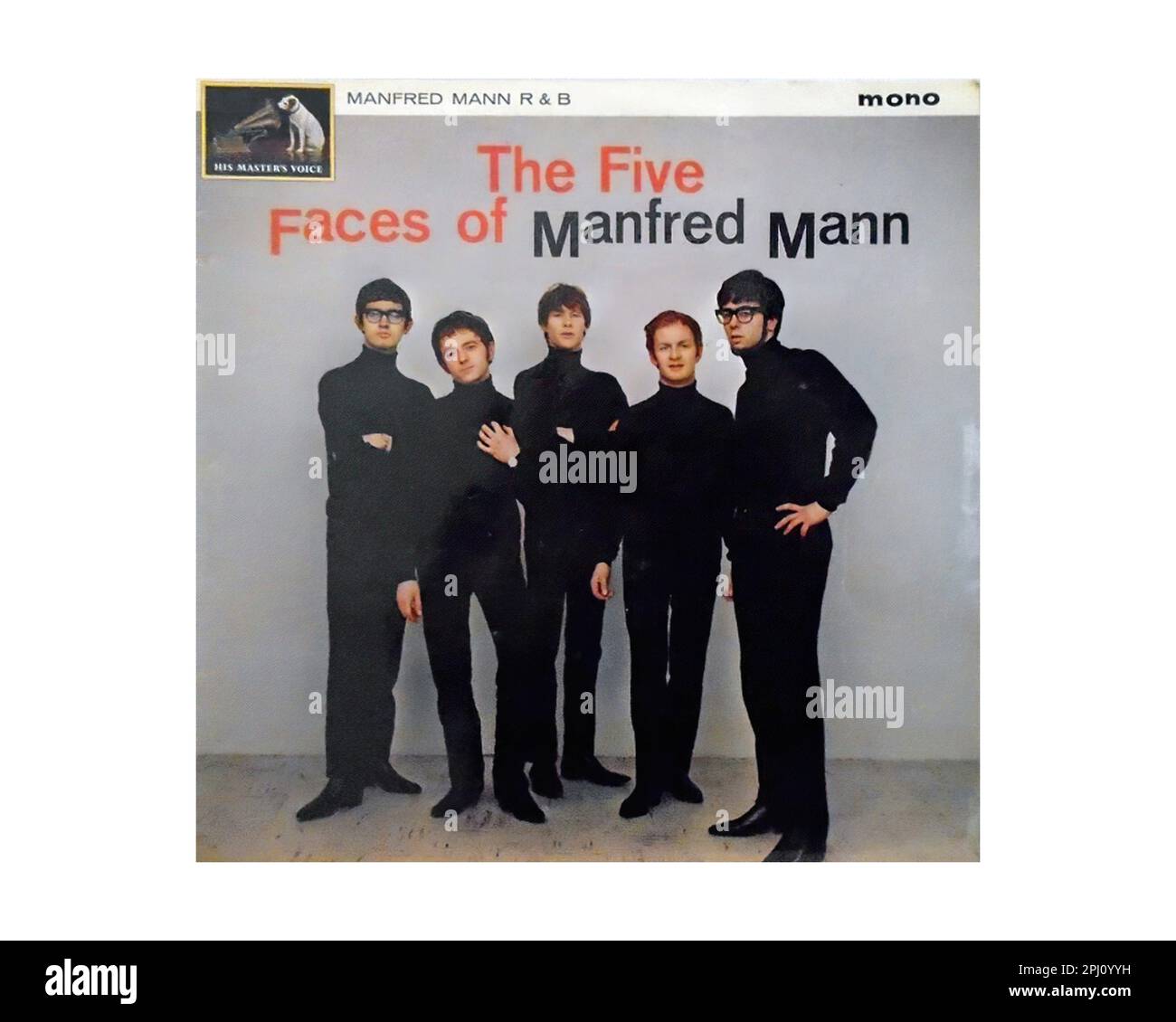 Manfred Mann 1964 - Vintage U.K. LP  vinyl record Stock Photo
