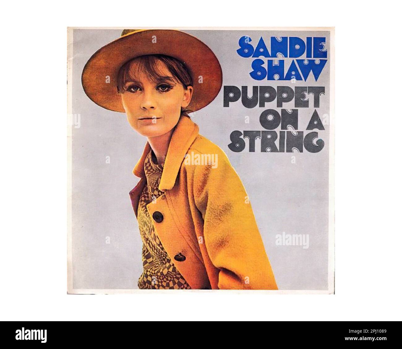 Shaw Sandie 1967 - Vintage U.K. LP  vinyl record Stock Photo
