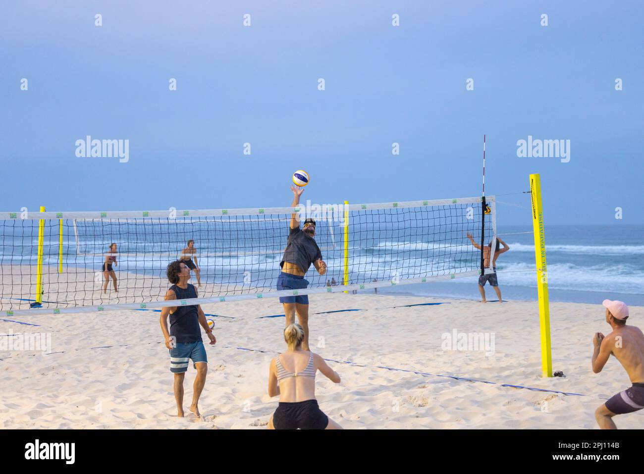 Surfers Paradise QLD Australia 9 March 2023 Beach volleyball