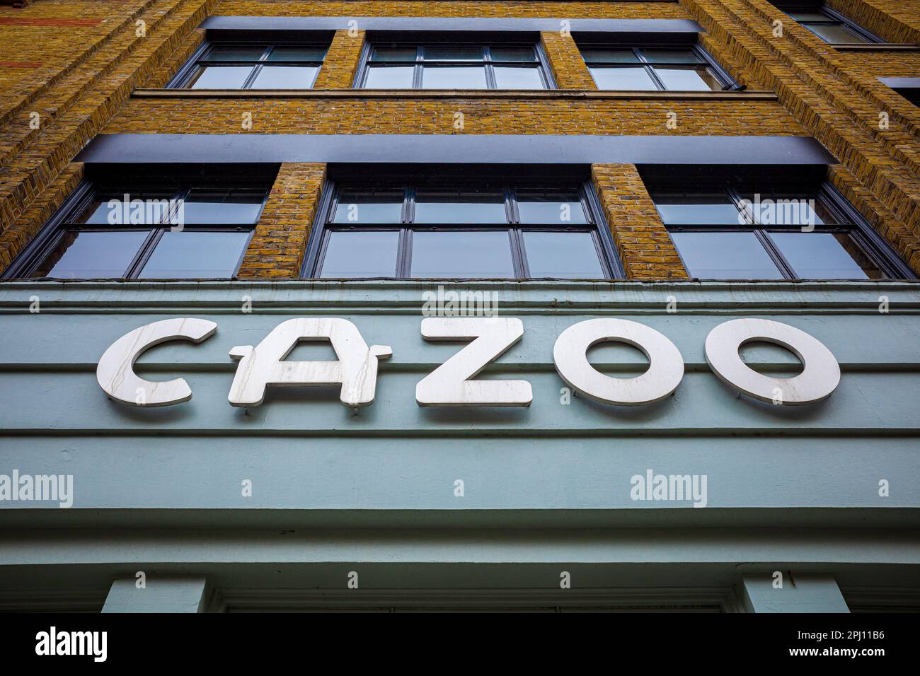 Cazoo HQ on Chalton Street in Euston, London. The Cazoo company