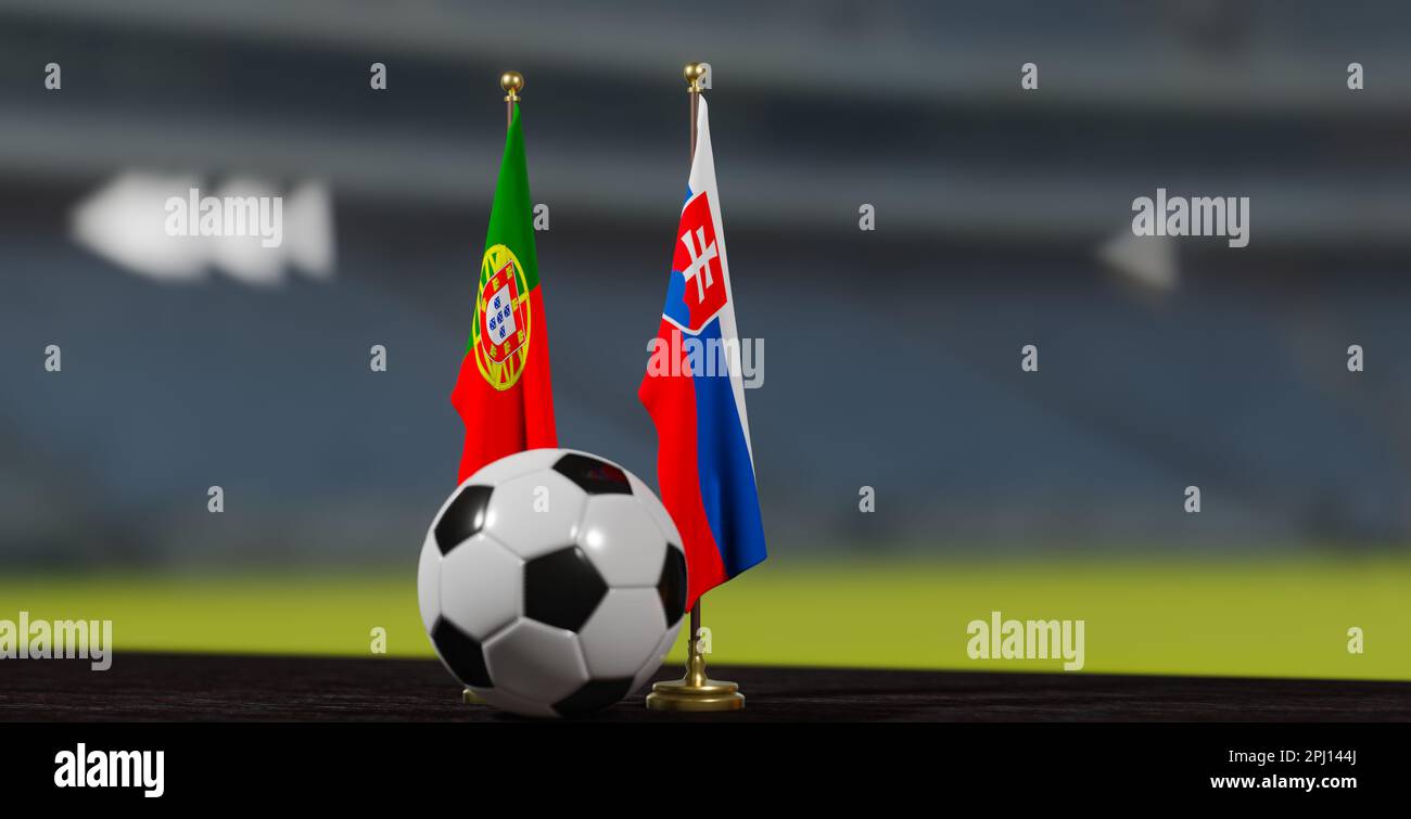 UEFA EURO 2025 Soccer Portugal vs Slovakia European Championship