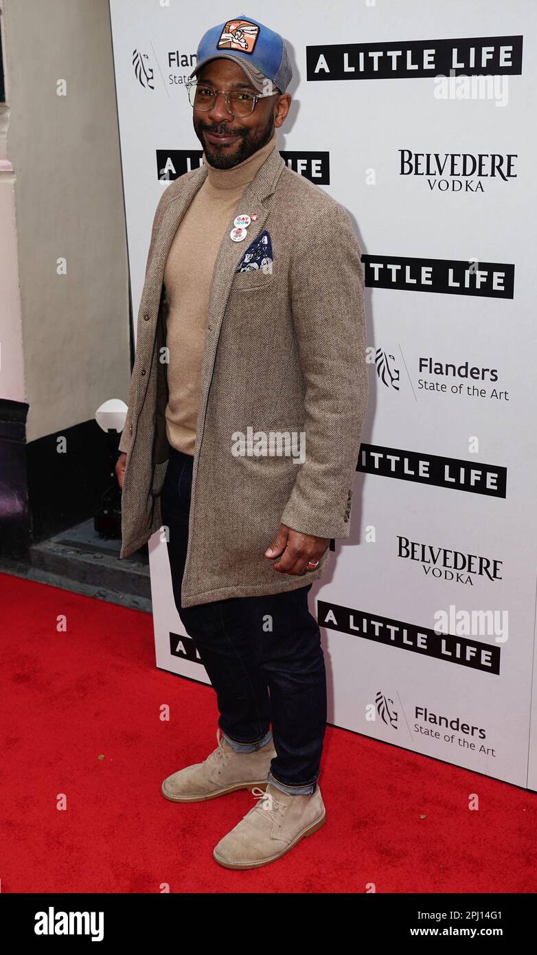 Don Gilet attends the gala night of A Little Life at the Harold Pinter Theatre, London. Picture