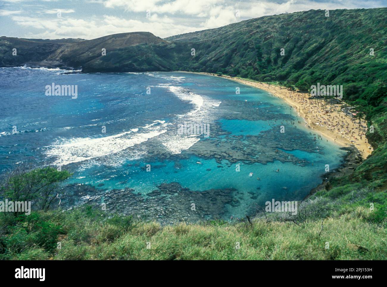 HANAUMA BAY OAHU HAWAII USA Stock Photo - Alamy