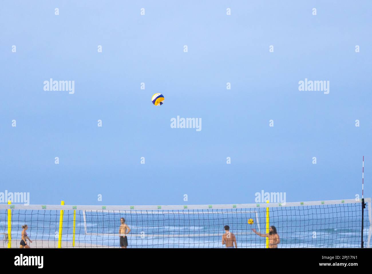 Surfers Paradise QLD Australia 9 March 2023 Beach volleyball