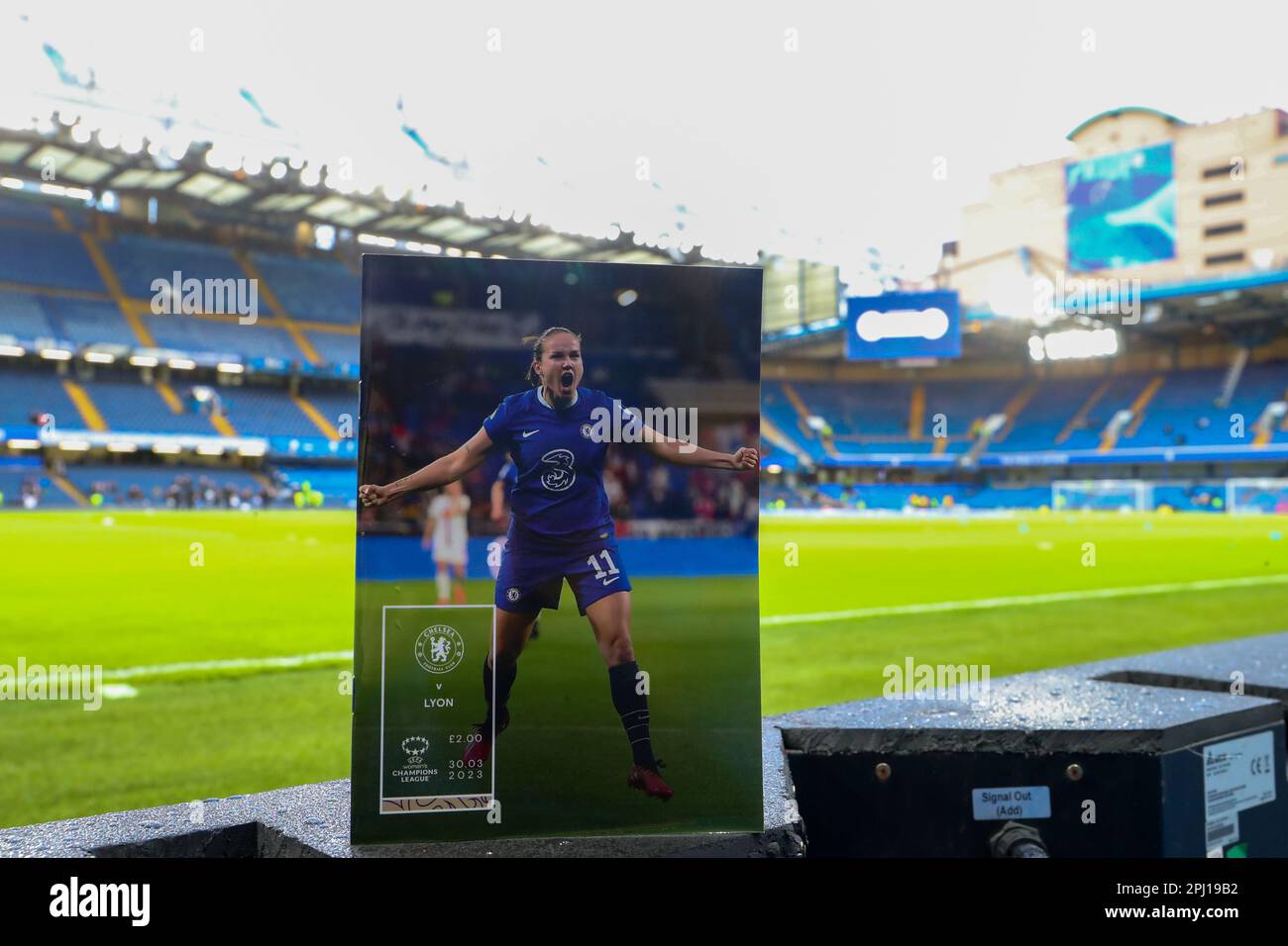 30th March 2023; Stamford Bridge, London, England UEFA Womens