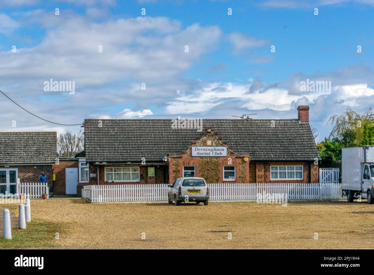 Dersingham Social Club, Norfolk Stock Photo Alamy