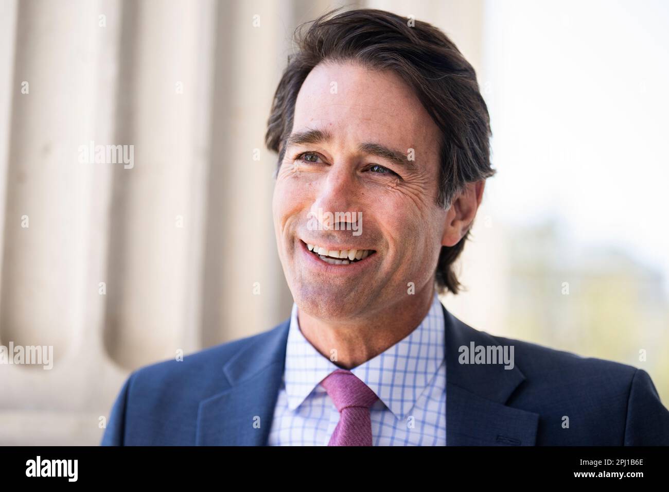 UNITED STATES MARCH 30 Rep. Garret Graves, RLa., is seen outside the U.S. Capitol after the