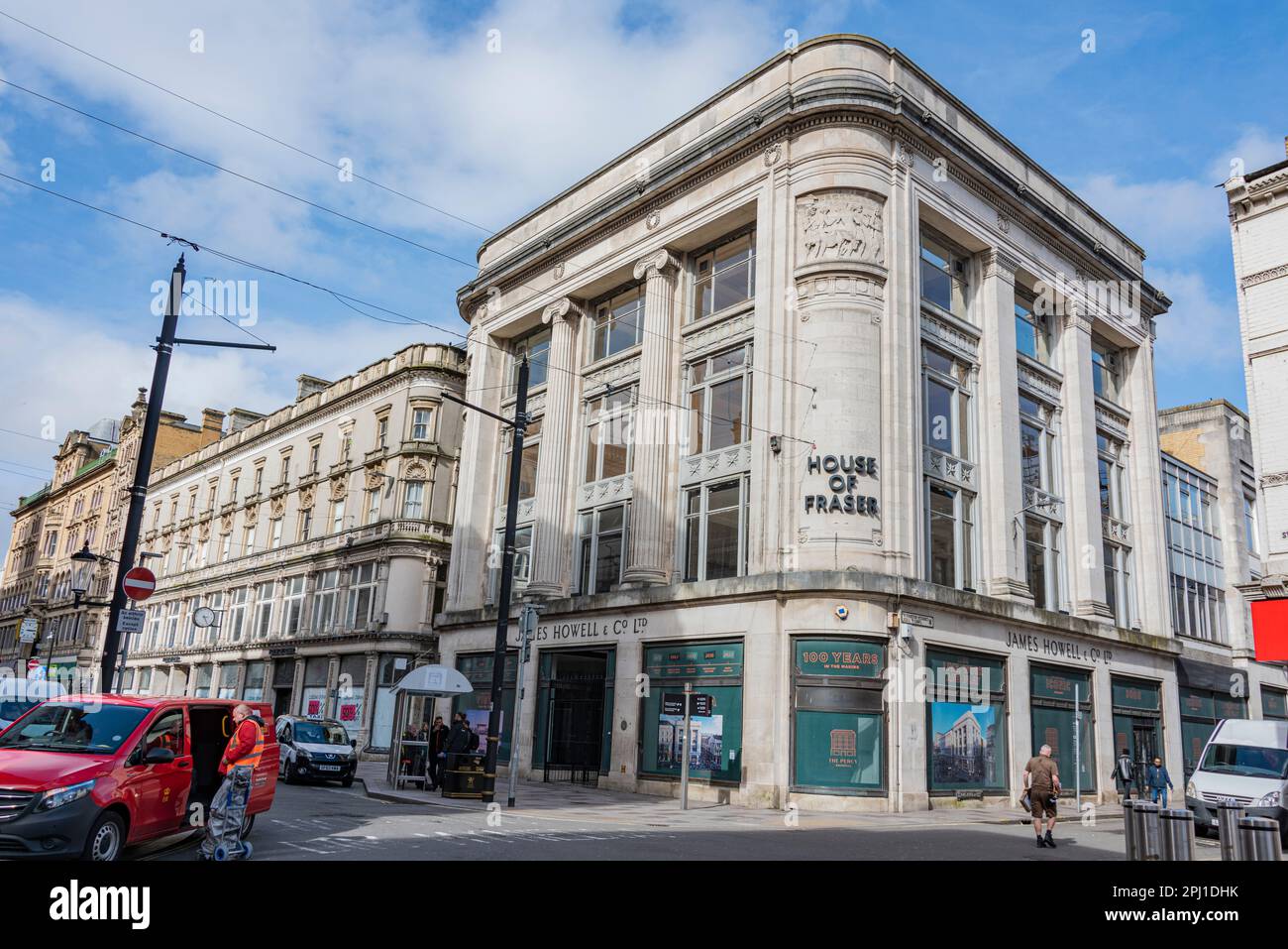 Shop sale cardiff city centre hi-res stock photography and images - Alamy