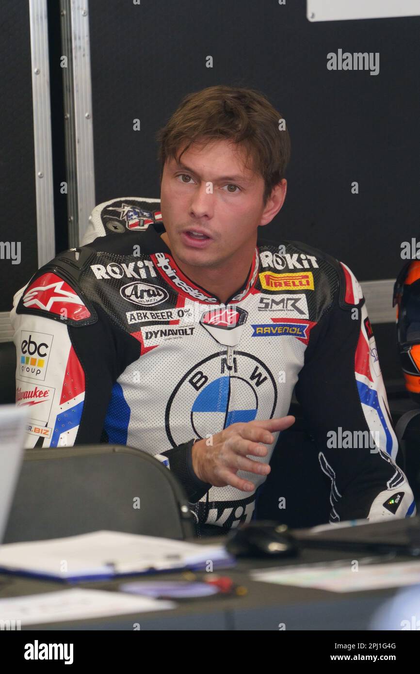 Michael van der mark bmw motorrad hires stock photography and images