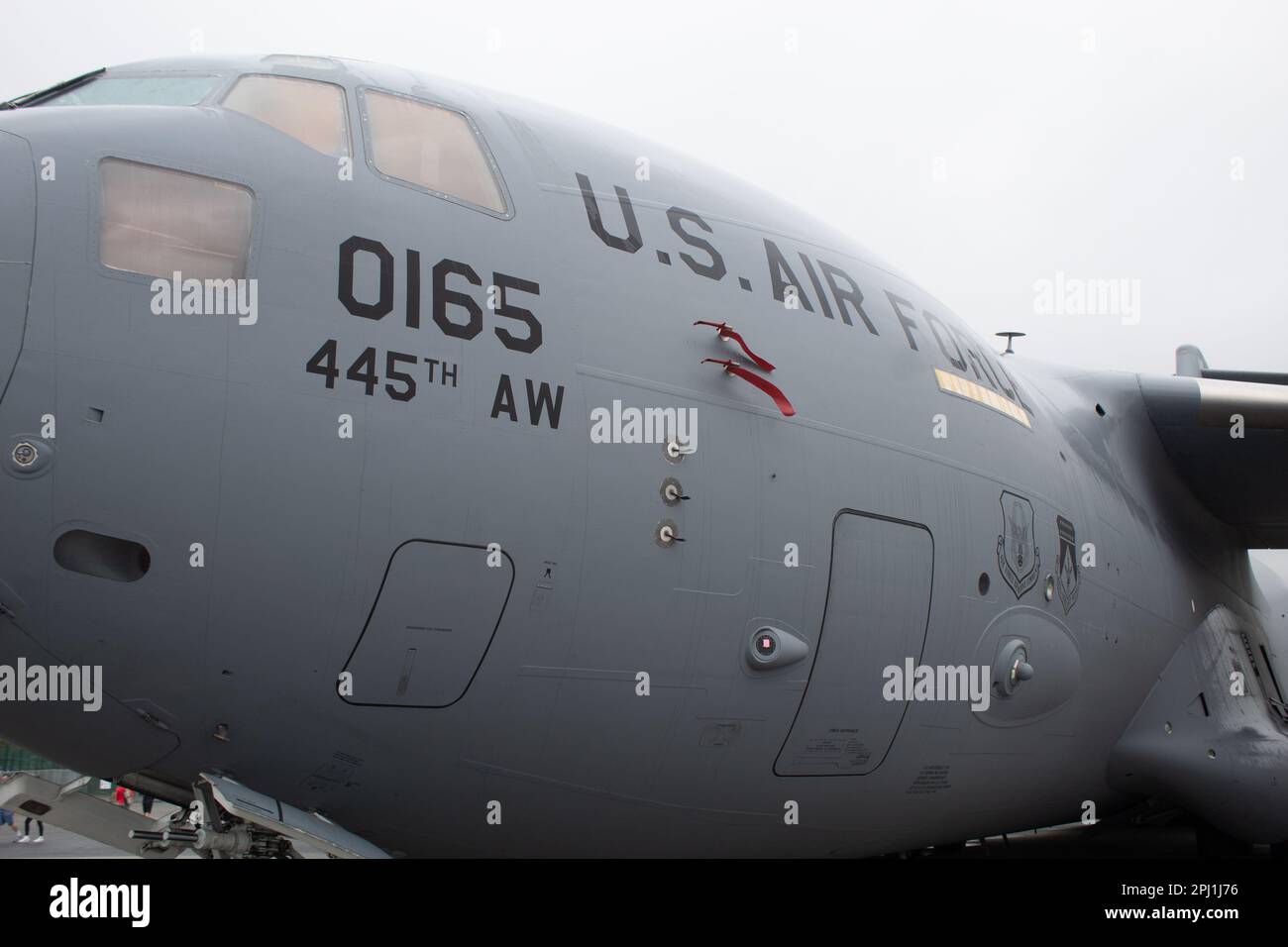 C-17 nose Stock Photo