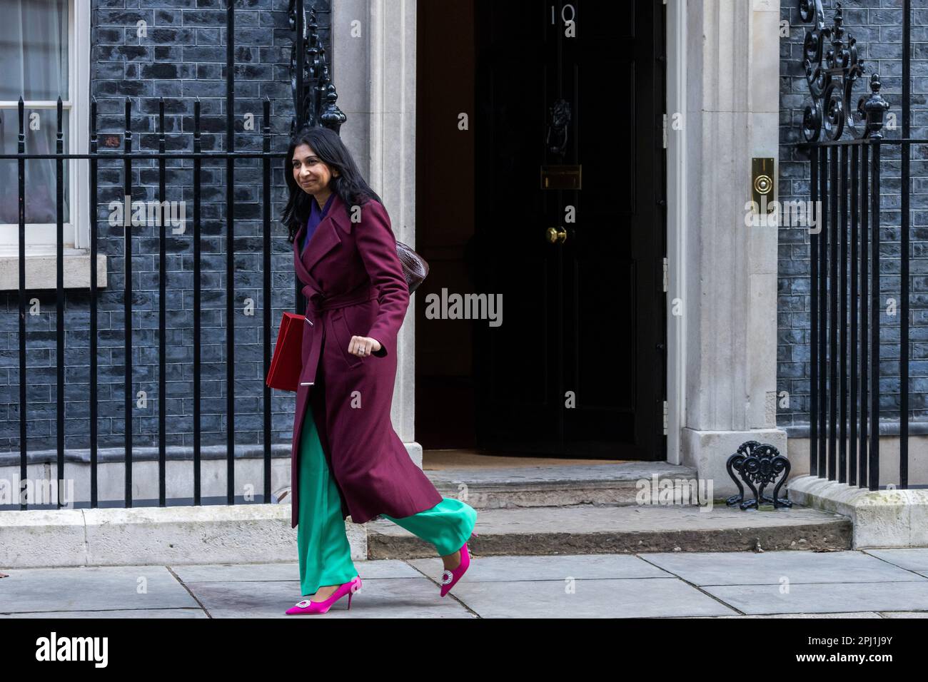 Suella Braverman MP, Secretary of State for the Home Department, leaves 10 Downing Street following a Cabinet meeting on 15 March 2023 in London, United Kingdom. Credit: Mark Kerrison/Alamy Live News Stock Photo