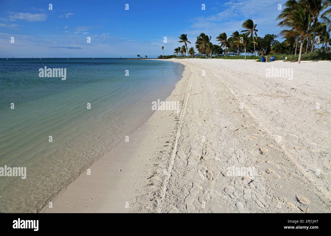 Sombrero beach - Florida Stock Photo