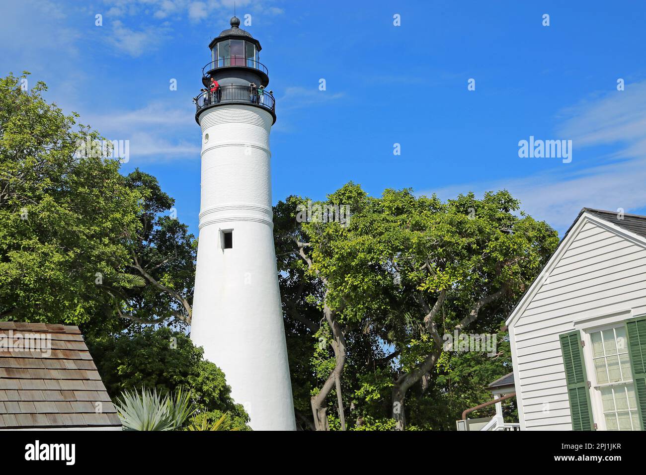 Key West Lighthouse Florida Stock Photo Alamy
