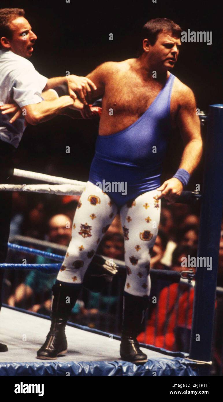 1992 Jerry Lawler Photo by John Barrett/PHOTOlink Stock Photo Alamy