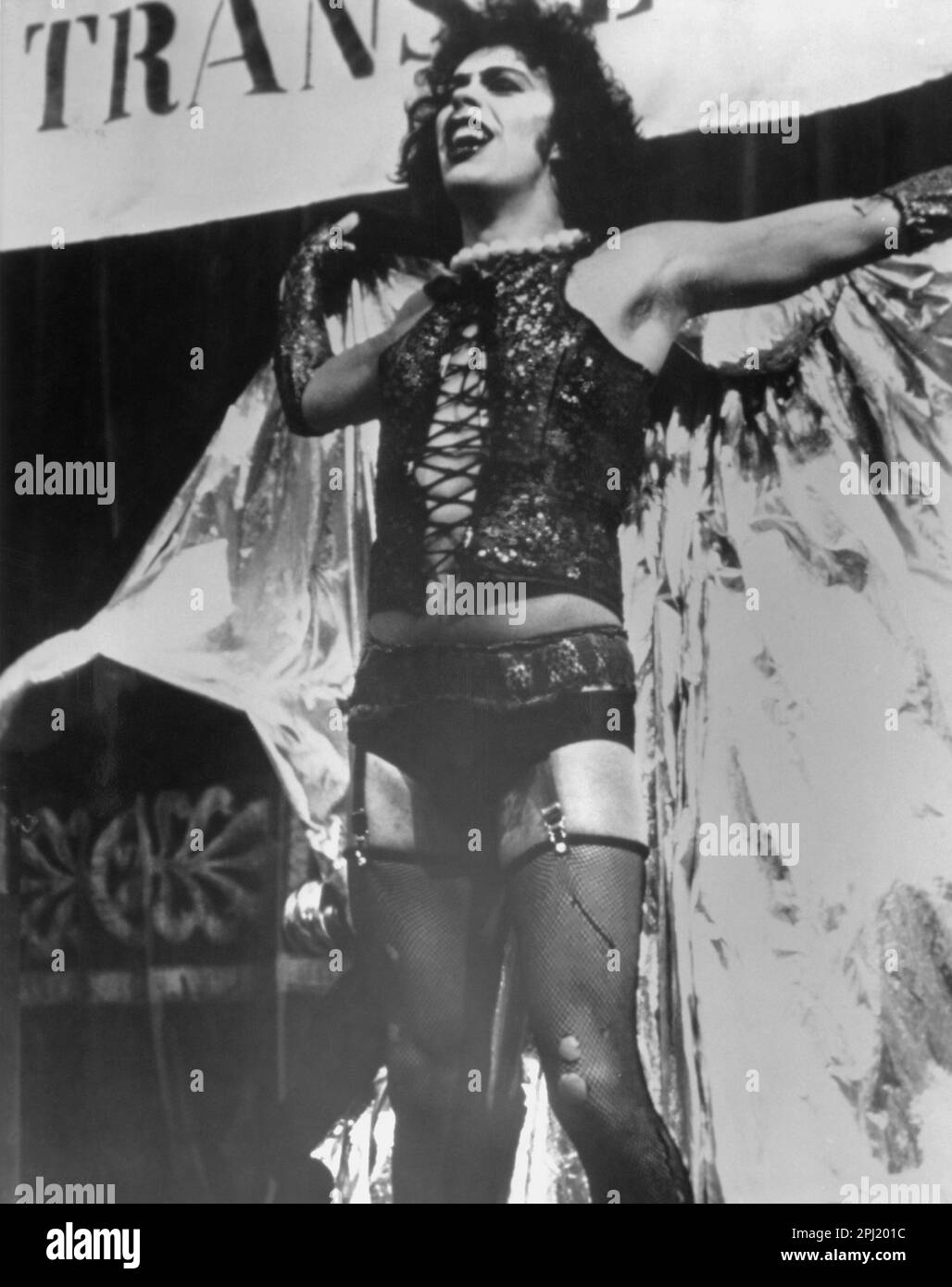 Timothy James Curry is an English actor and singer in Rocky Horror Picture Show Stock Photo