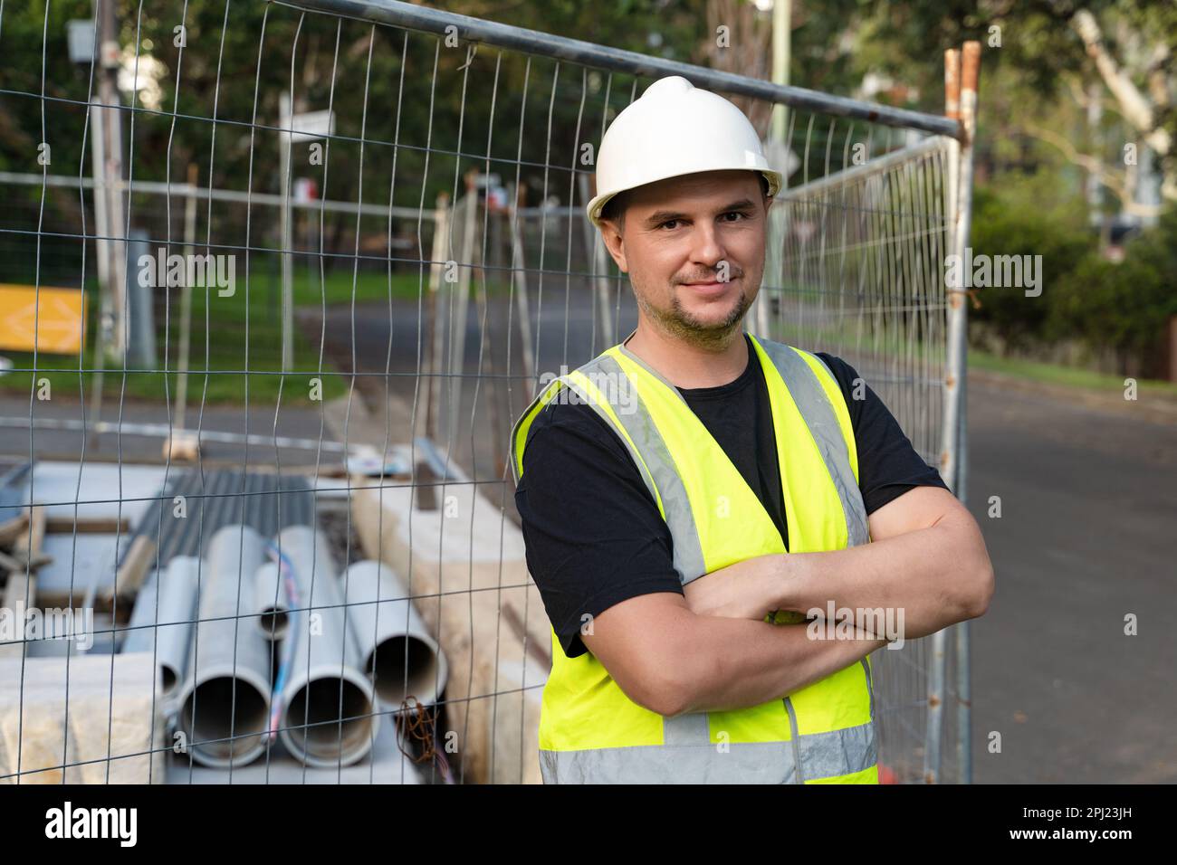 Male Industrial Worker Stock Photo