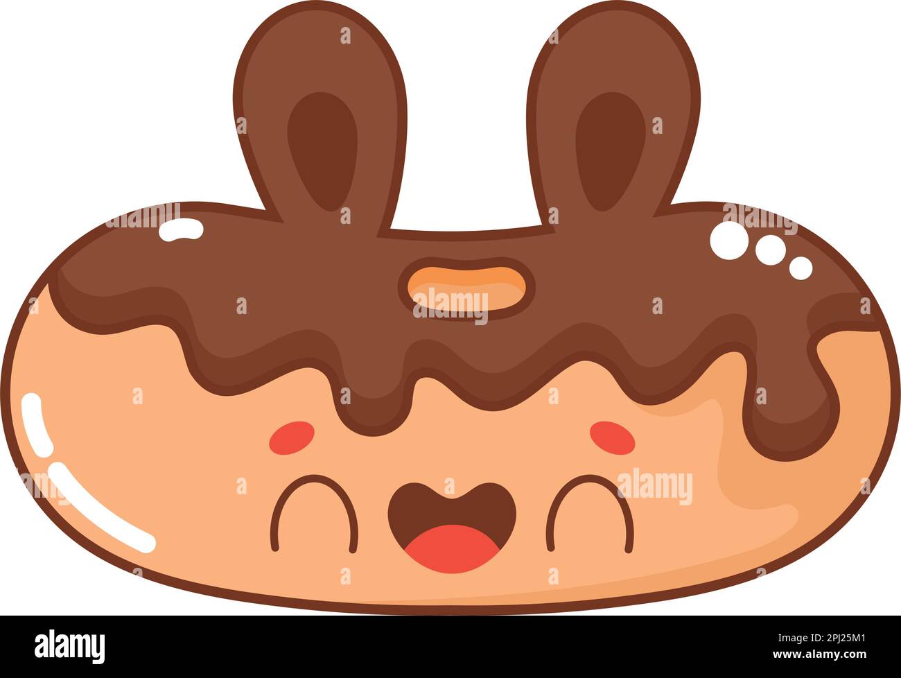 kawaii donut design Stock Vector Image & Art - Alamy