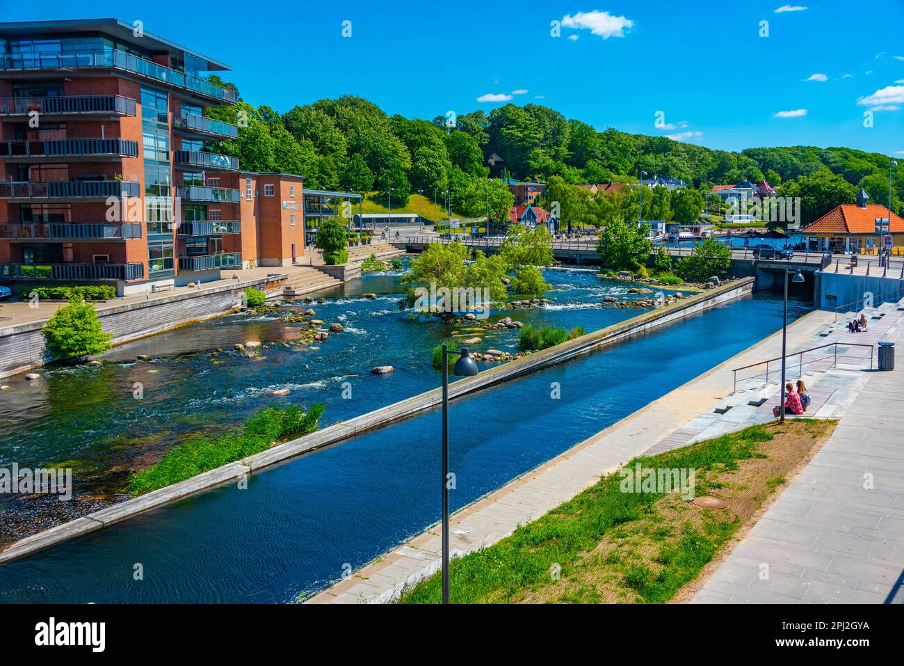 Denmark, June 16, 2022 Papirmuseet a paper museum at