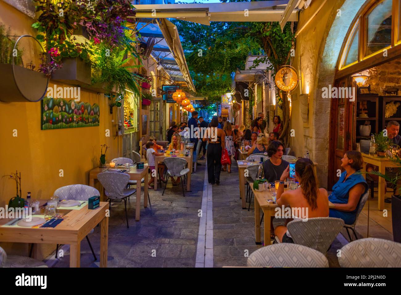 Nightlife island town greece hi-res stock photography and images - Page 6 -  Alamy