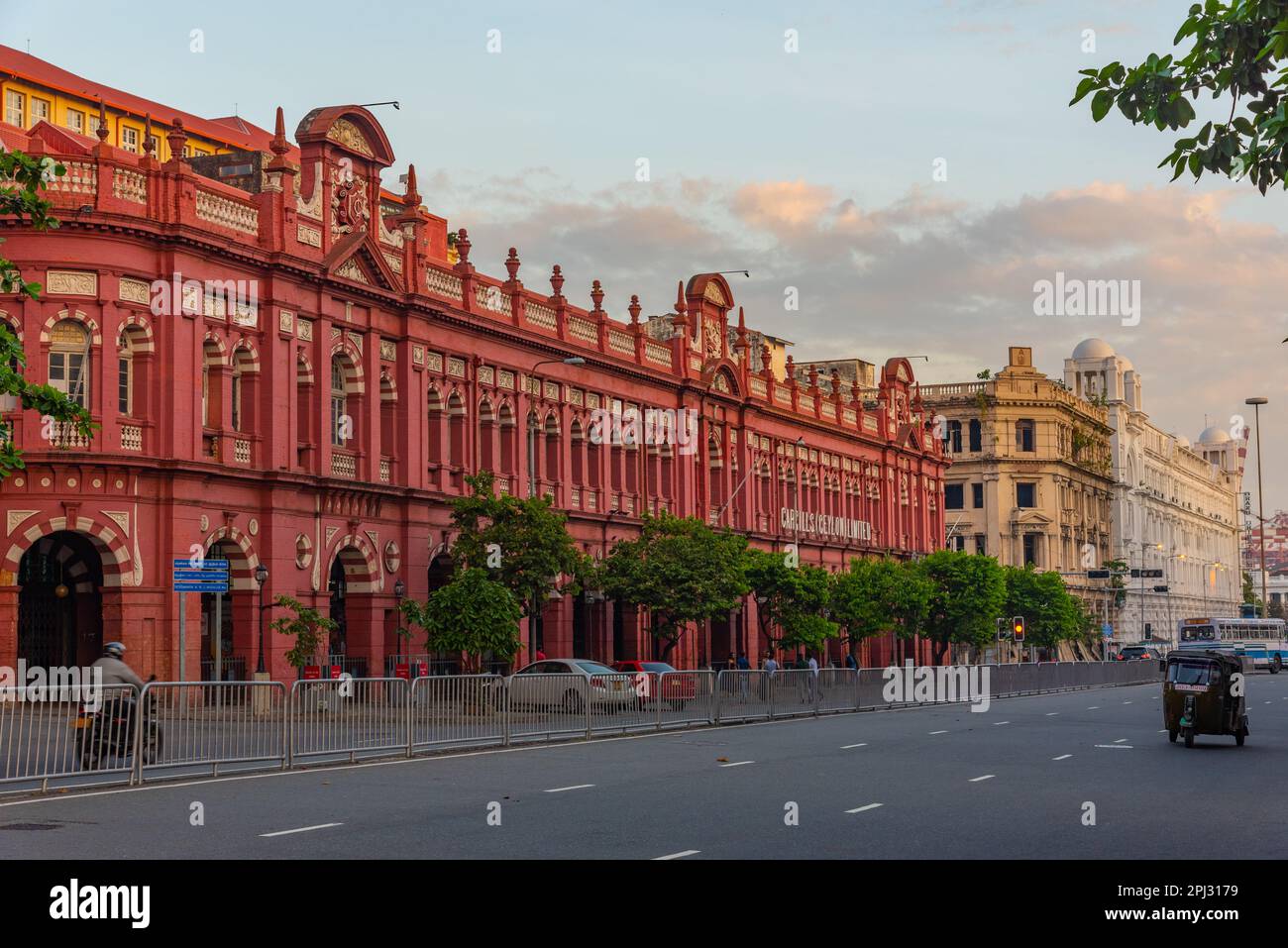 Colombo, Sri Lanka, January 19, 2022 Colonial building of Cargills