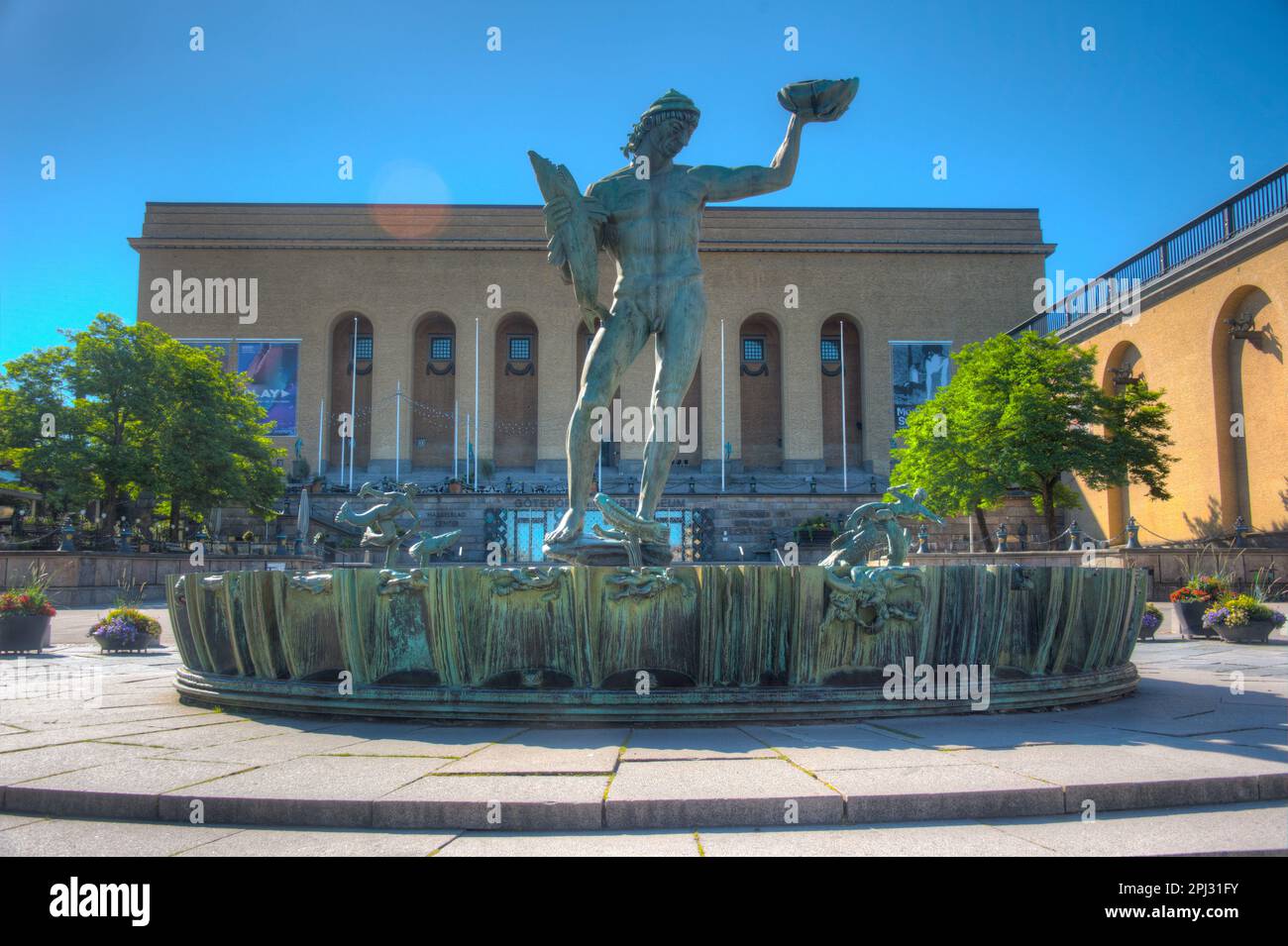 Gothenburg poseidon square hi-res stock photography and images - Alamy