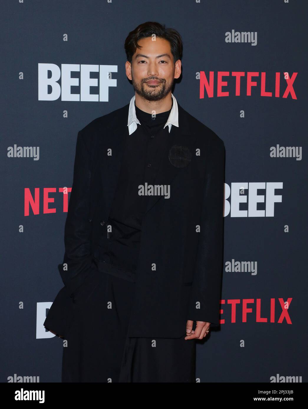 Hollywood, USA. 30th Mar, 2023. Joseph Lee arrives at The Los Angeles