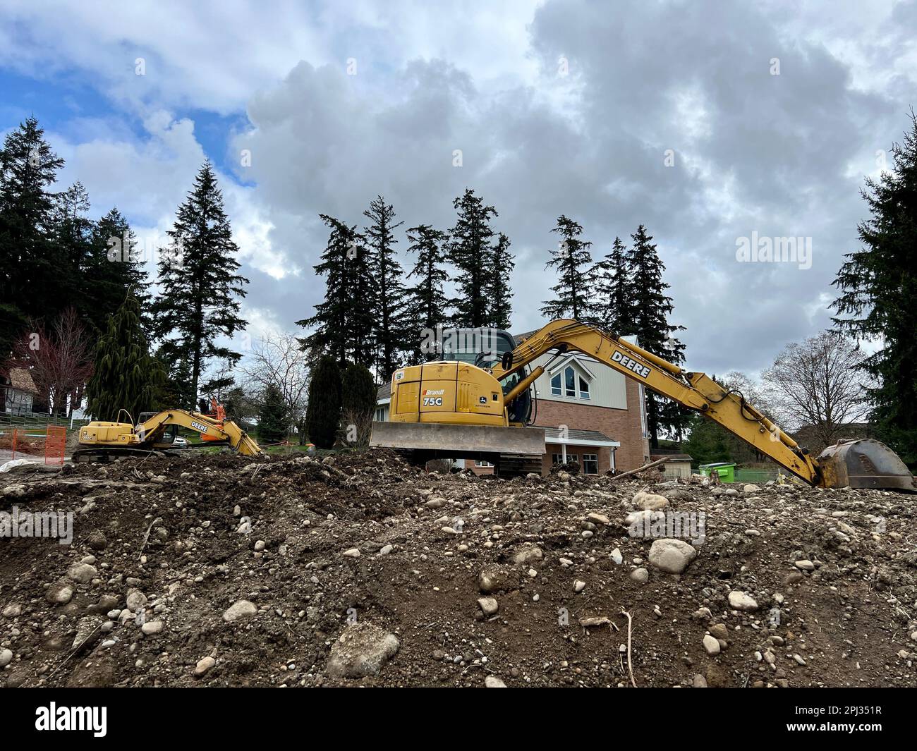 beautiful new house in city of Surrey near Vancouver Canada private